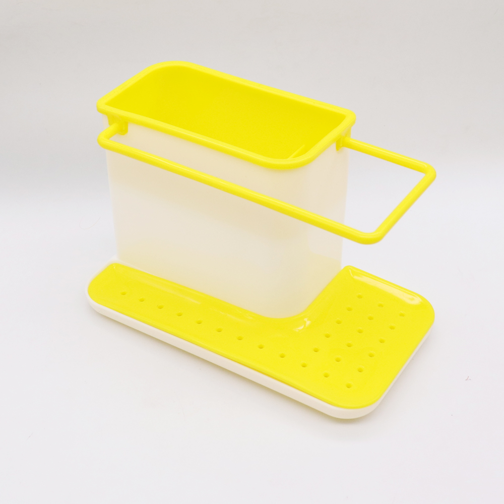 Plastic Racks Organizer Caddy Storage Kitchen Sink Utensils Holders Drainer Integrated Drainer Good Kitchen Tool