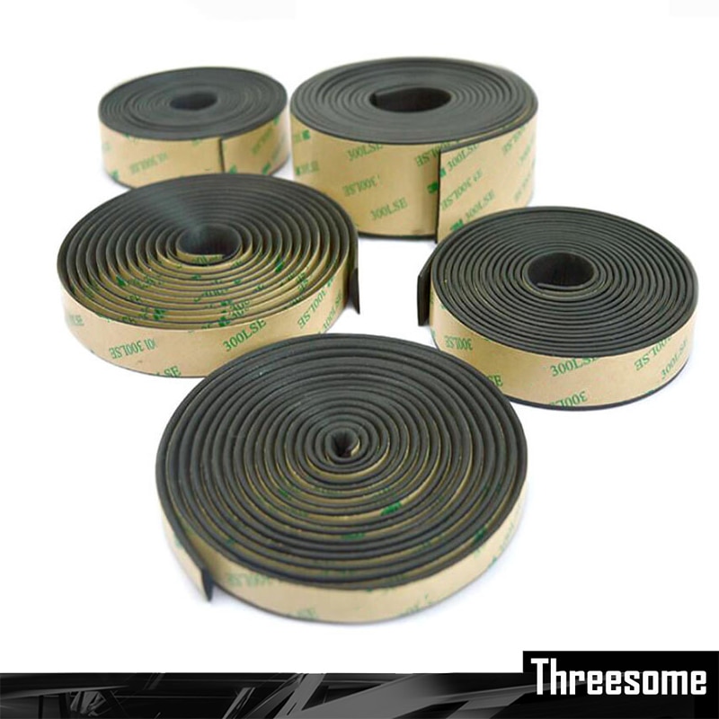 3 metri sigillante per vetri auto tetto apribile in gomma finestra triangolare strisce sigillate guarnizione per parabrezza anteriore veicolo auto