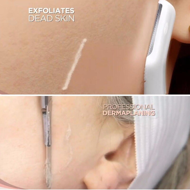 Mini Eyebrow Shaper Shaver for Women Razor Facial Hair Remover Painless Expoliates Dead Skin Safe Razor Makeup Tool