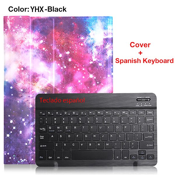 Clavier étui pour samsung Galaxy Tab S6 10.5 T860 T865 SM-T860 SM-T865 Clavier amovible étui pour samsung Onglet S6 couverture