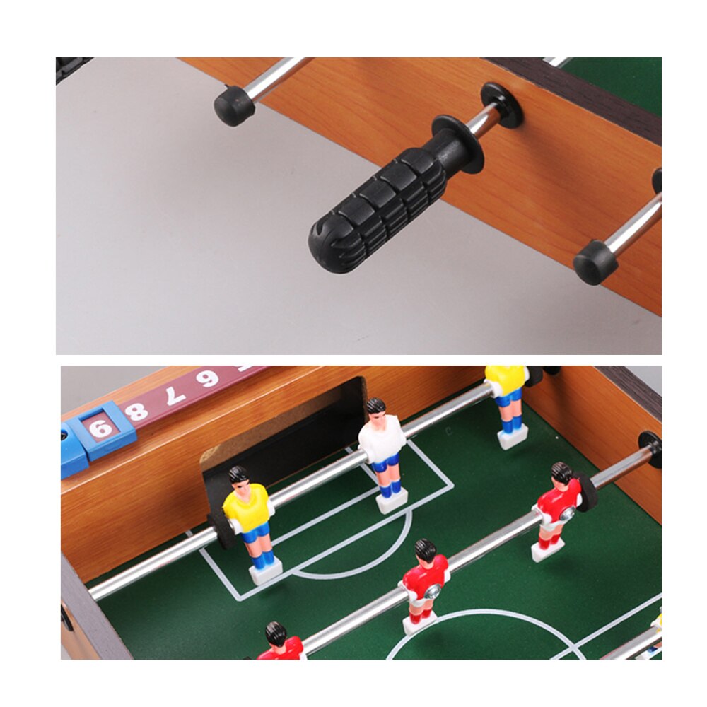 1 Pc MDF Soccer Game Set Table Football Desktop Game Interactive for Kids