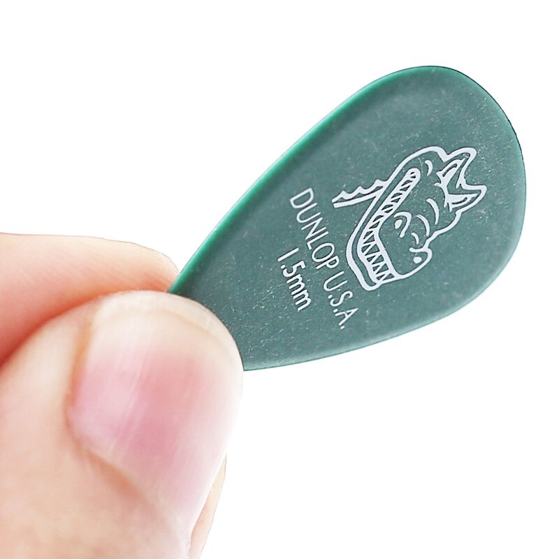 1 pièce de guitare Dunlop Gator Grip médiator pièces de guitare Vintage accessoires médiator guitare 0.58/0.71/0.96/1.14/1.50/2mm
