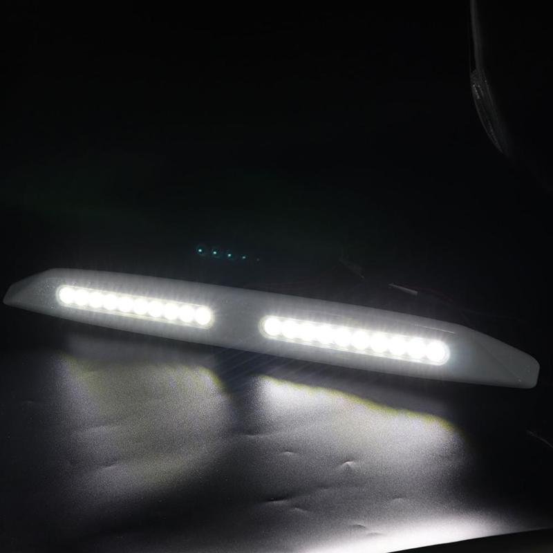 Luz LED para toldo de caravana, lámpara de luz blanca para porche Exterior, caravana, 20 LED, 12V