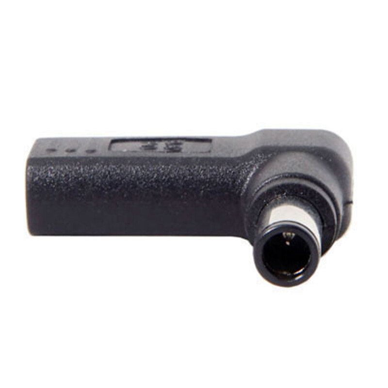 Usb 3.1 tipo c usb-c para retângulo dc plug pd adaptador 90 graus angular: 7.4x5mm-HP