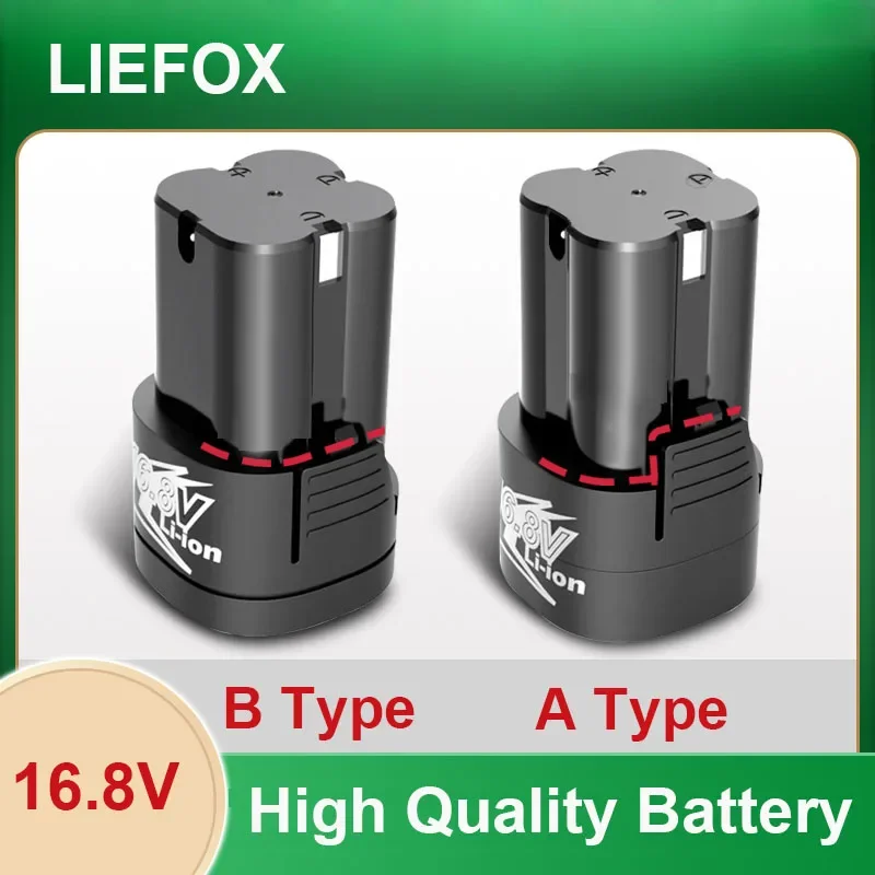 100% 16.8V 18650 Lithium Battery Li-ion Battery for Electric Screwdriver Battery Hand Electric Drill Batteries 2500mAh