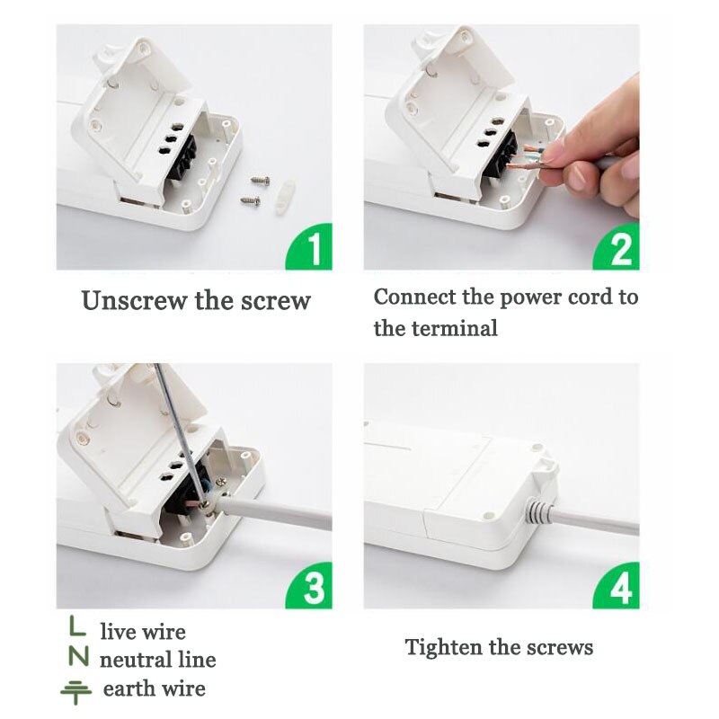 High Power 16A 4000W Air Conditioner Socket 3Pin Australia NZ Chinese AC Outlet Socket Power Strip with Switch Without line