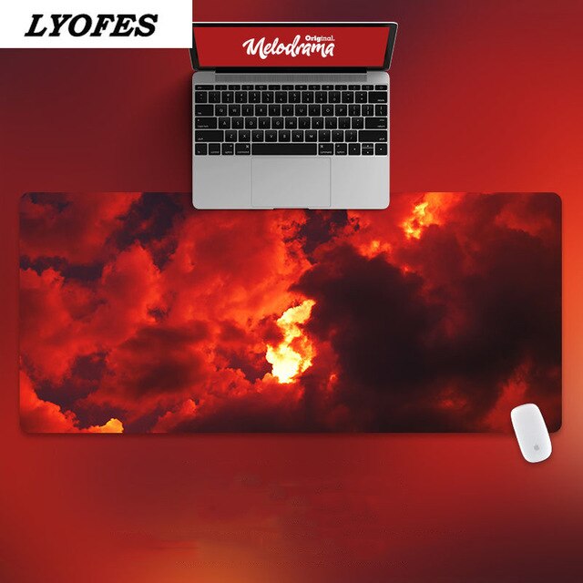 Designs Japanese Art Rubber Mouse Durable Desktop Mousepad Rubber PC Computer Gaming Mousepad: 400x900x2mm 07