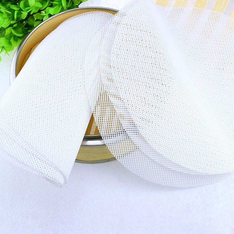 Convenience Silicone Steamer Pad Steamed Stuffed Bun Bread Pad Round Steamer Steamed Dumplings Mat Household