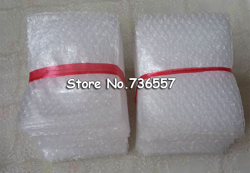 50 Stuks 100 Stuks 200 Stuks 100*150Mm Plastic Wrap Envelop Witte Bubble Verpakking Zakken Pe Bubble Bag schokbestendig Dubbele Film Bubble Bag