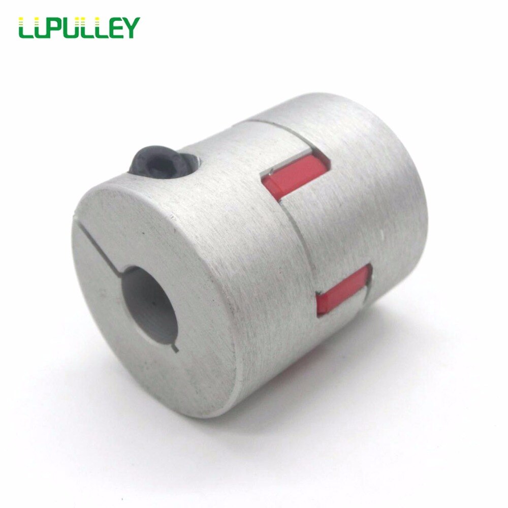 LUPULLEY flexibel Kiefer Welle Koppler Klemme Pflaume Spinne Kupplung D55mm * L78mm Bohrung 10/11/12/12.7/14/15/16/17/18/19/20/22/24/25/28mm