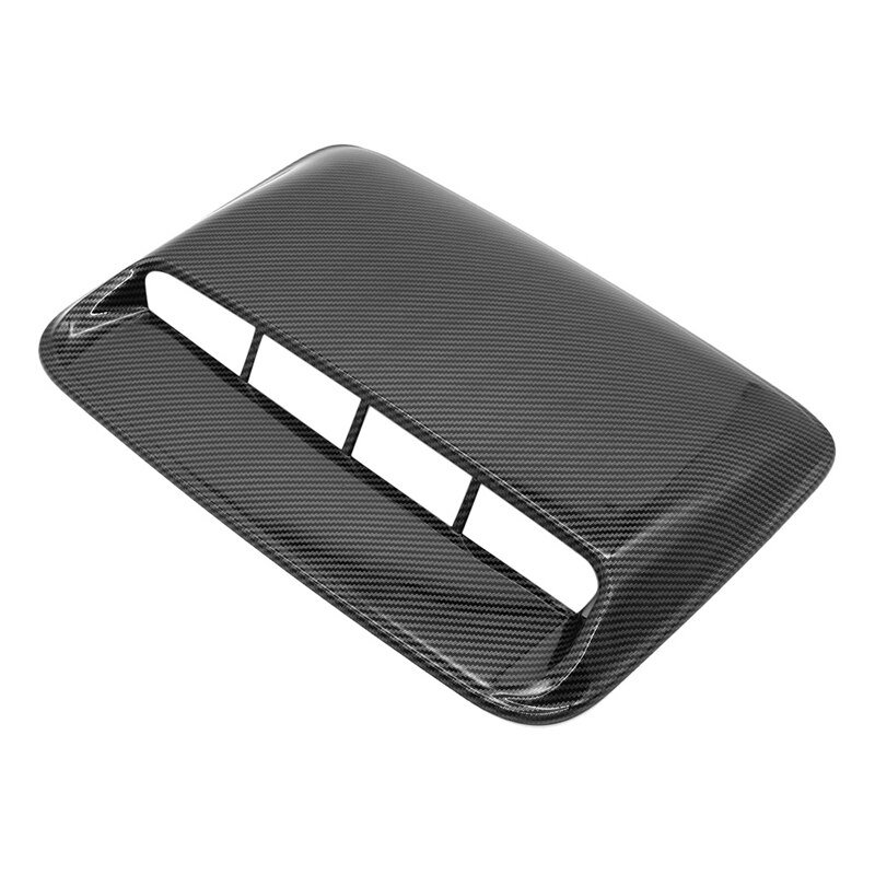 Car Universal Hood Vent Air Outlet Cover for Infiniti Mazda Tesla Hood Scoop Air Flow Intake Vent Cover