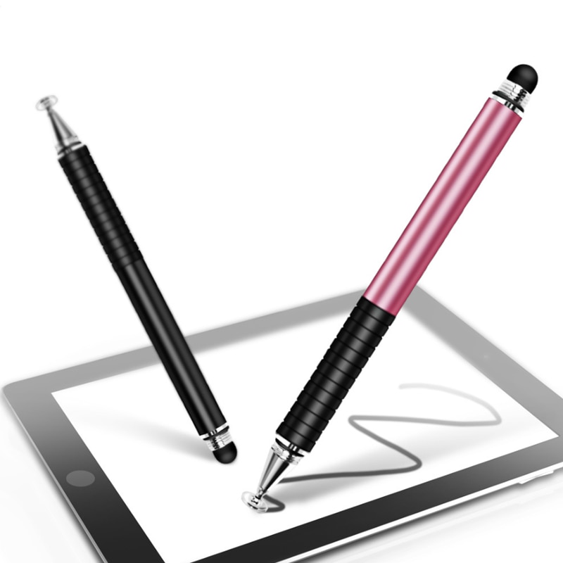 Universele 2 In 1 Stylus Pen Voor Telefoon Tablet Touch Pen Tekening Capacitieve Scherm Caneta Potlood Voor Smartphone Smart Android pennen