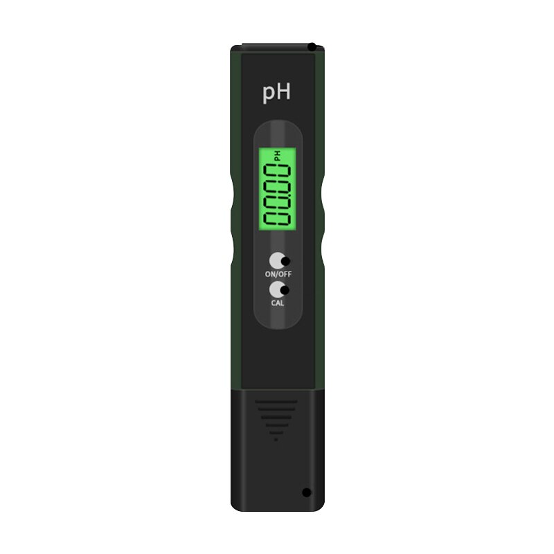 Portable Digital PH Meter Water Tester TDS Meter Pen Medidor 0.0-14.0 PH High Accuracy for Drink Aquarium PH Monitor: Black