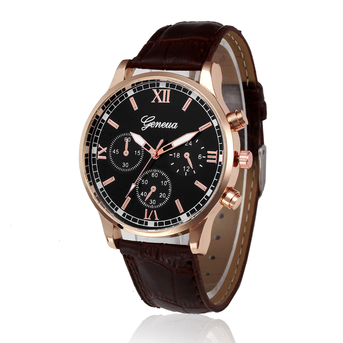 Luksusmærker til mænd, afslappet, analog quartz-armbåndsur til mænd, sportsur til mænd, herreur, montre homme: Elfenben