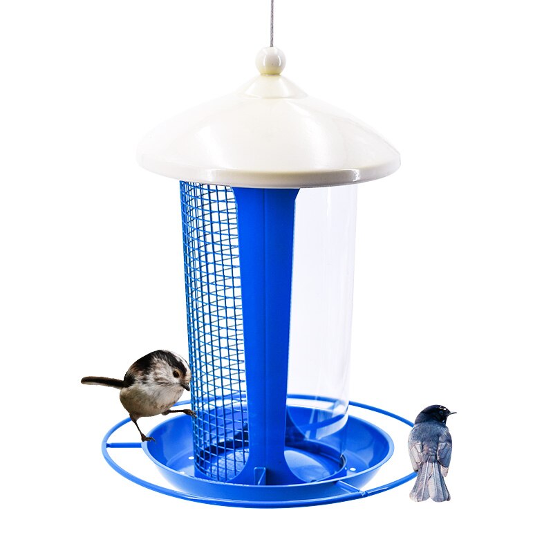 Outdoor bird feeder thrush pigeon swallow bird bird food feeder with spacer piece automatic cutting ZP12181741