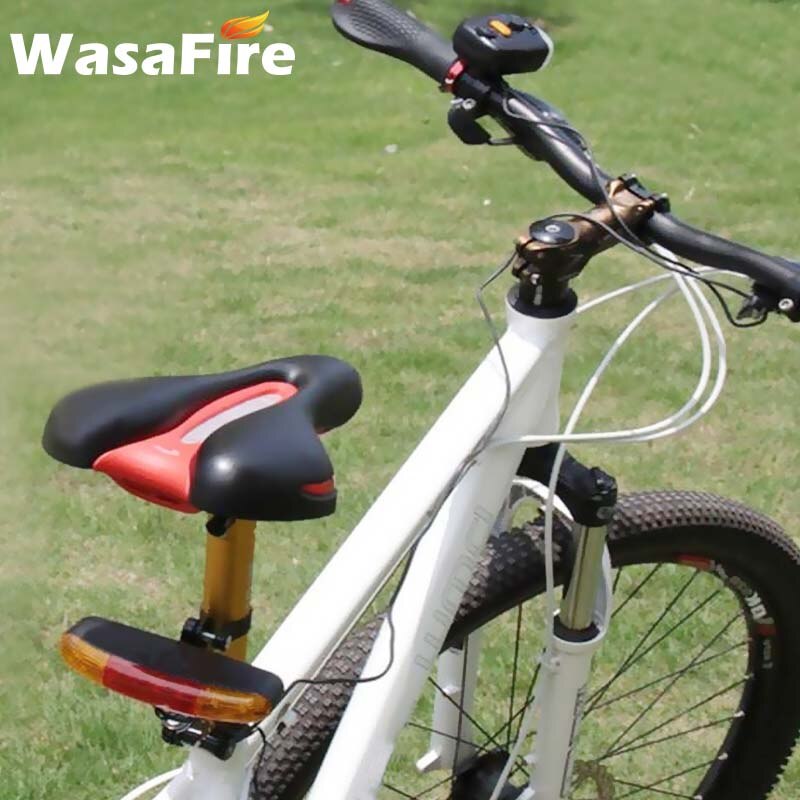 Fiets Richtingaanwijzers Met Hoorn 7 Led Fiets Directionele Remlicht Vaste Mount Fiets Achterlichten Veiligheid In Duisternis