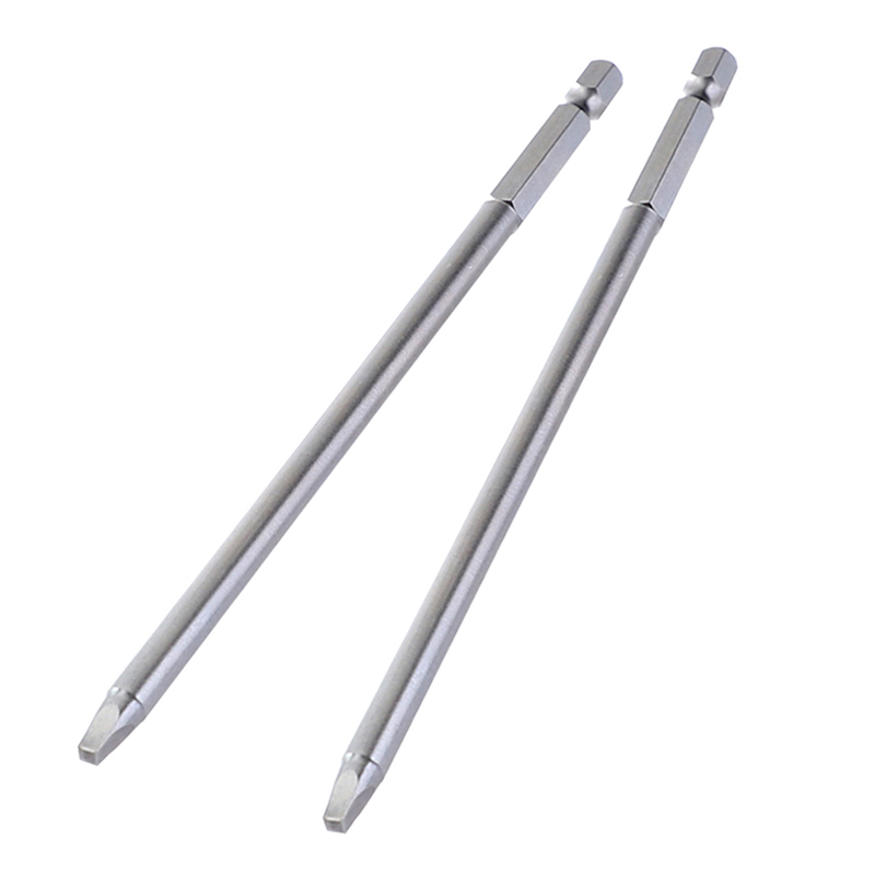 Square Socket Screwdriver 150mm 6inch #2 Square Driver Bit Screwdriver Bits ... – Vicedeal
