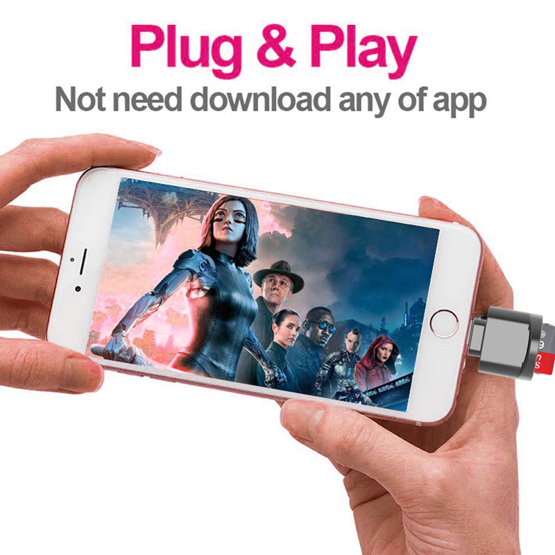 Micro SD Card Reader cartao de memoria Memory Card Adaptador OTG to Lightning Adapter TF Converter Cheap Product For iphone/ipad