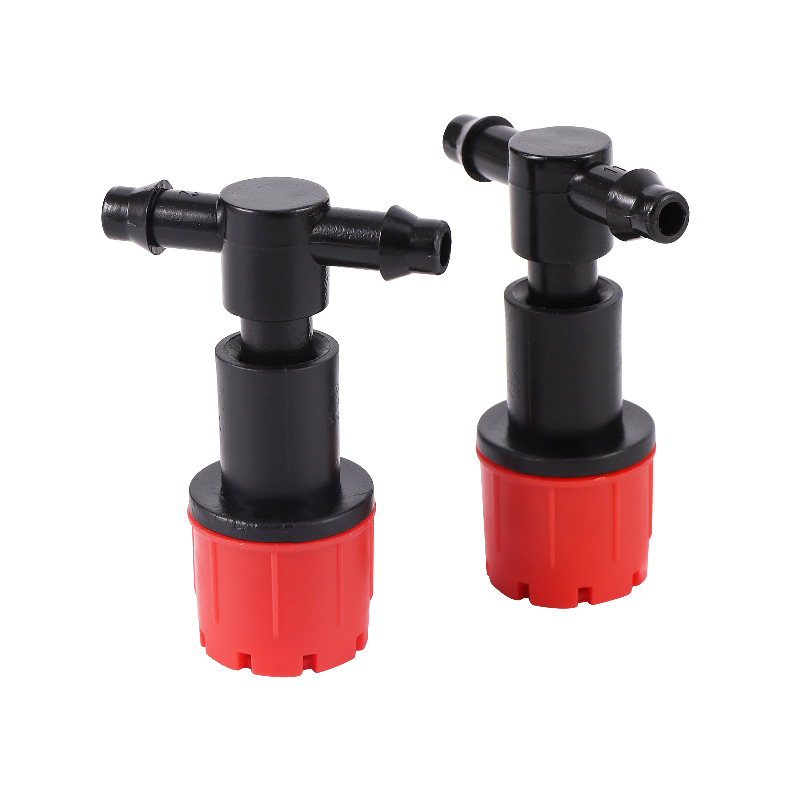 10Pcs 6mm Dripper Nozzle ground plug Adjustable Watering Emitter Garden Micro Drip Irrigation Potted Bonsai Plants Watering tool: PURPLE