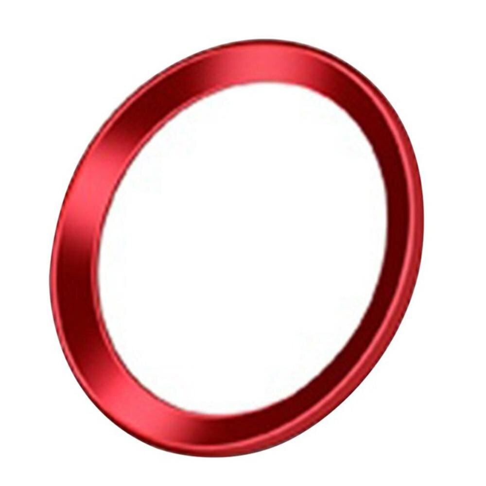 Cool Touch Home Button Sticker Voor Iphone Ondersteuning Vingerafdruk Unlock Touch: Red