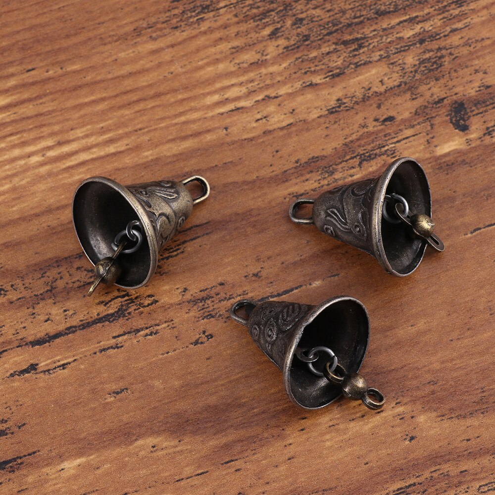 11 stk metal antik klokke feng shui metal vindklokke fortune jingle bell: Default Title