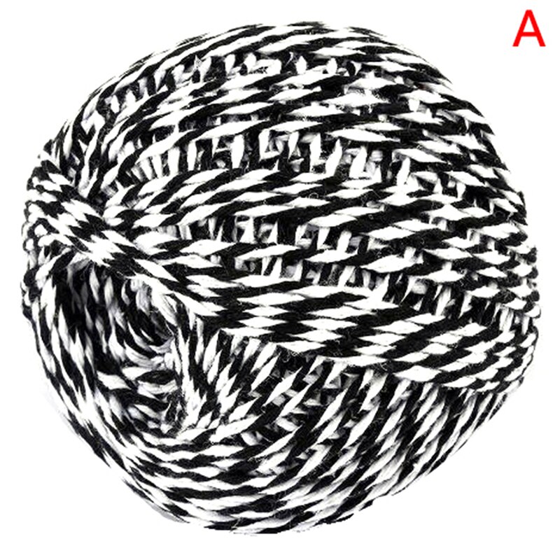 Hilo de algodón para carnicero, cuerda para preparación de carne, Trussing, cuerdas para barbacoa, carne, salchicha, cordel, herramientas de cocina, 75m, 1 rollo: A