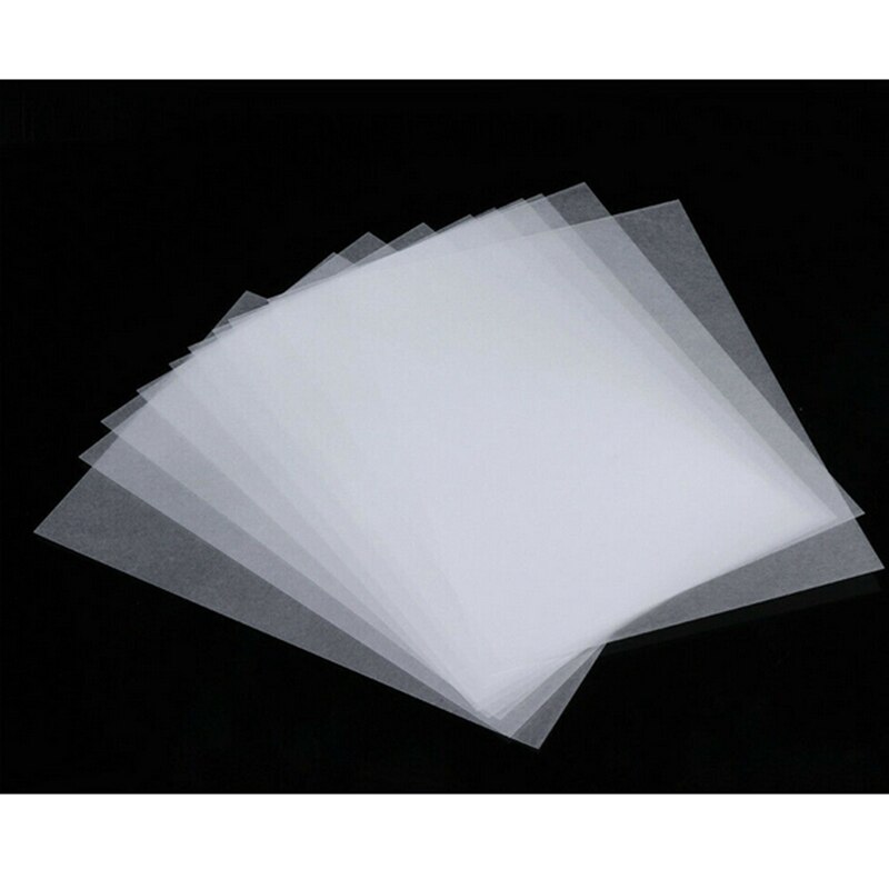 Solid hvid inkjet printbar varmekrympepapir krympe plastfilm 10 pakke