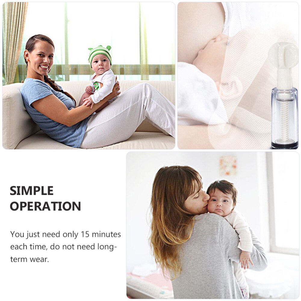 1PC Simple Practical Durable Portable Aspirators for Breastfeed Correcting