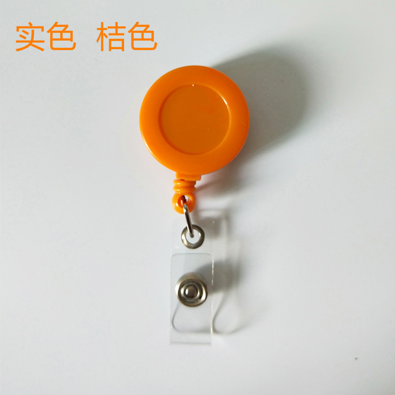 Intrekbare badgehaspel Medische werknemer Werkkaart Clip Arts Verpleegkundige ID Naamkaart Display Tag Personeelskaart Badgehouder Accessoires: Transparant