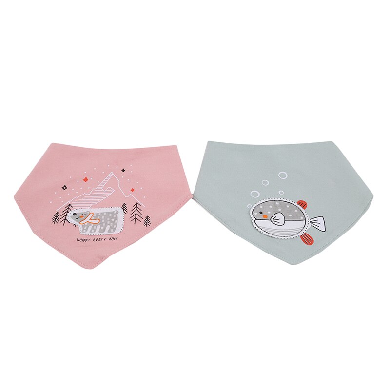 Baby Slabbers - Cartoon Print - Katoen & Polyester - Unisex - Voor 7-24 Maanden & 2-3 Jaar