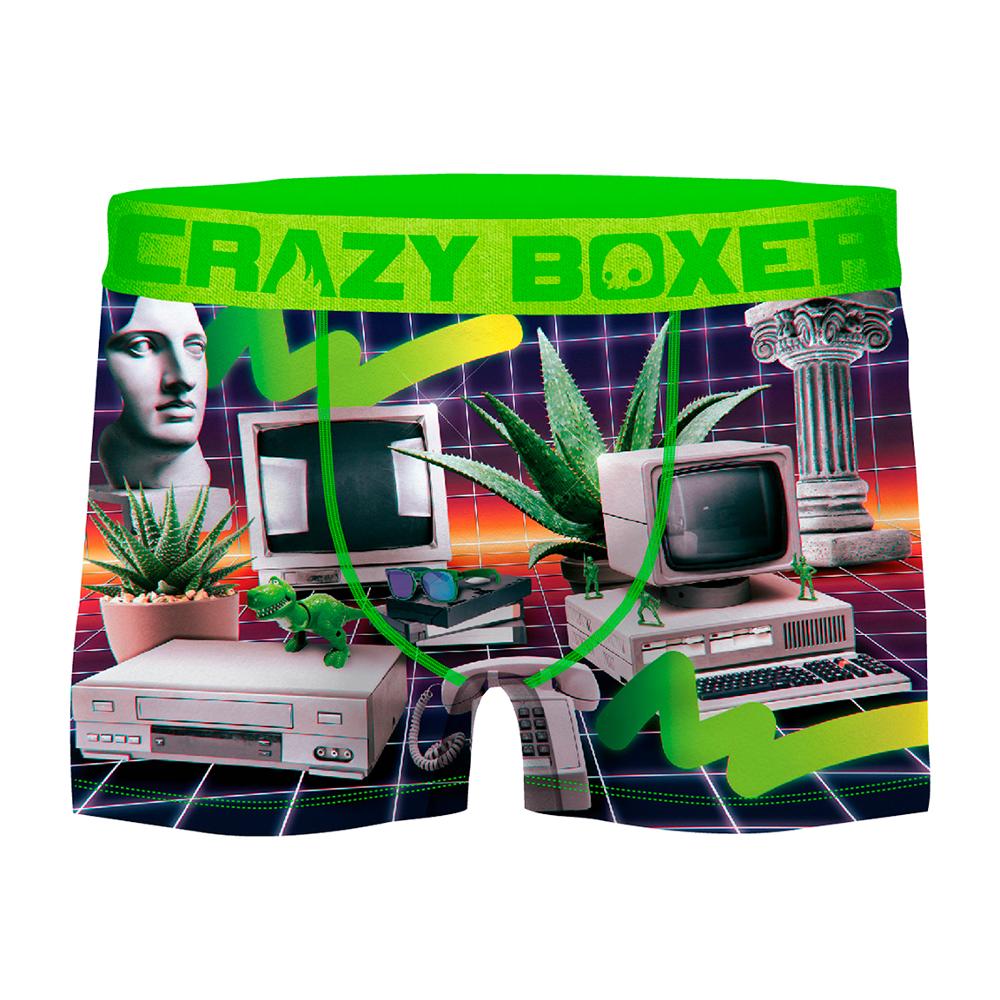 BOXER fou Pack 4 boxeurs homme boxer rétro