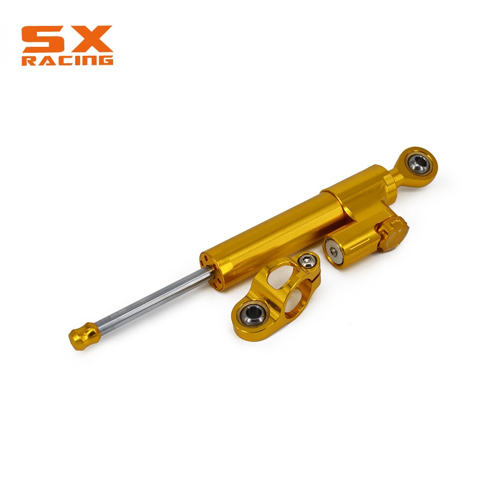 Motorcycle Steering Damper Stabilizer Bracket For DUCATI 696 796 795: All Gold