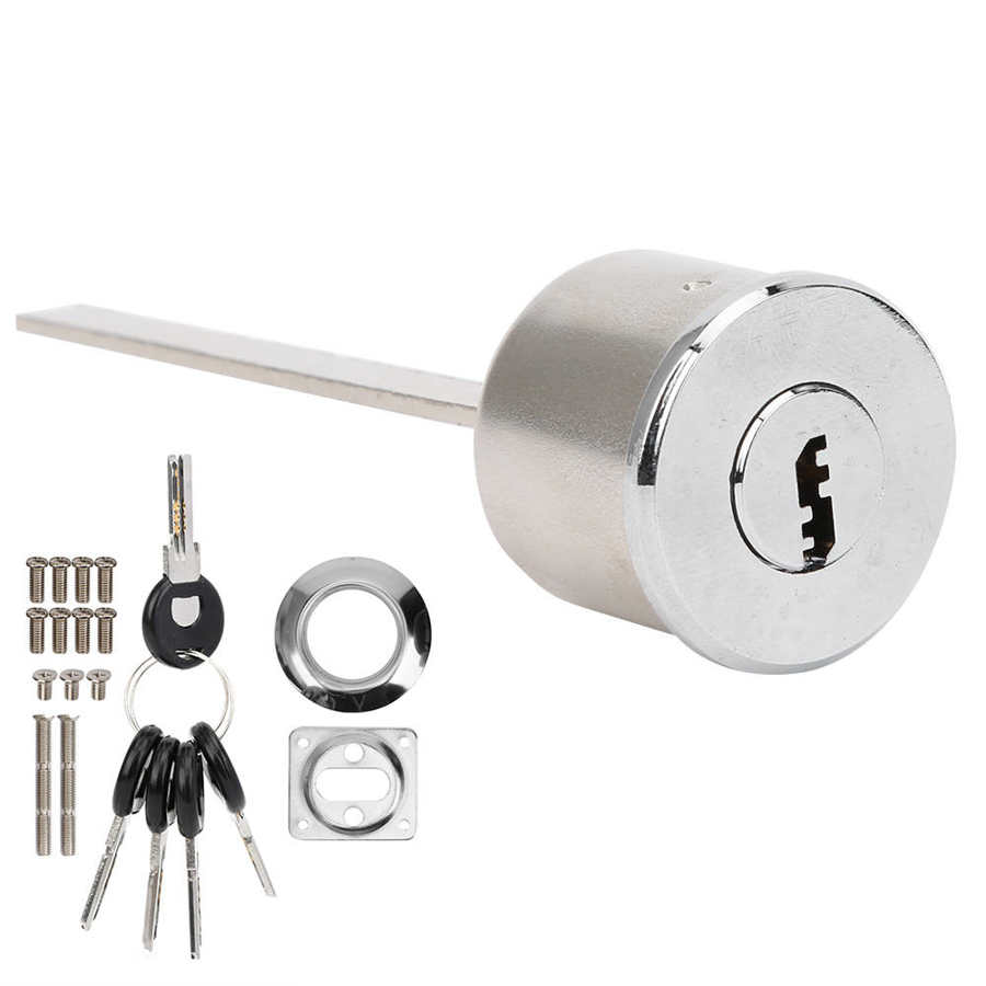 Stainless Steel C-Level Mechanical Lock Cylinder Anti-Drill Anti Prying Security Accessory for Iron/Wooden Door Lock Cylinder