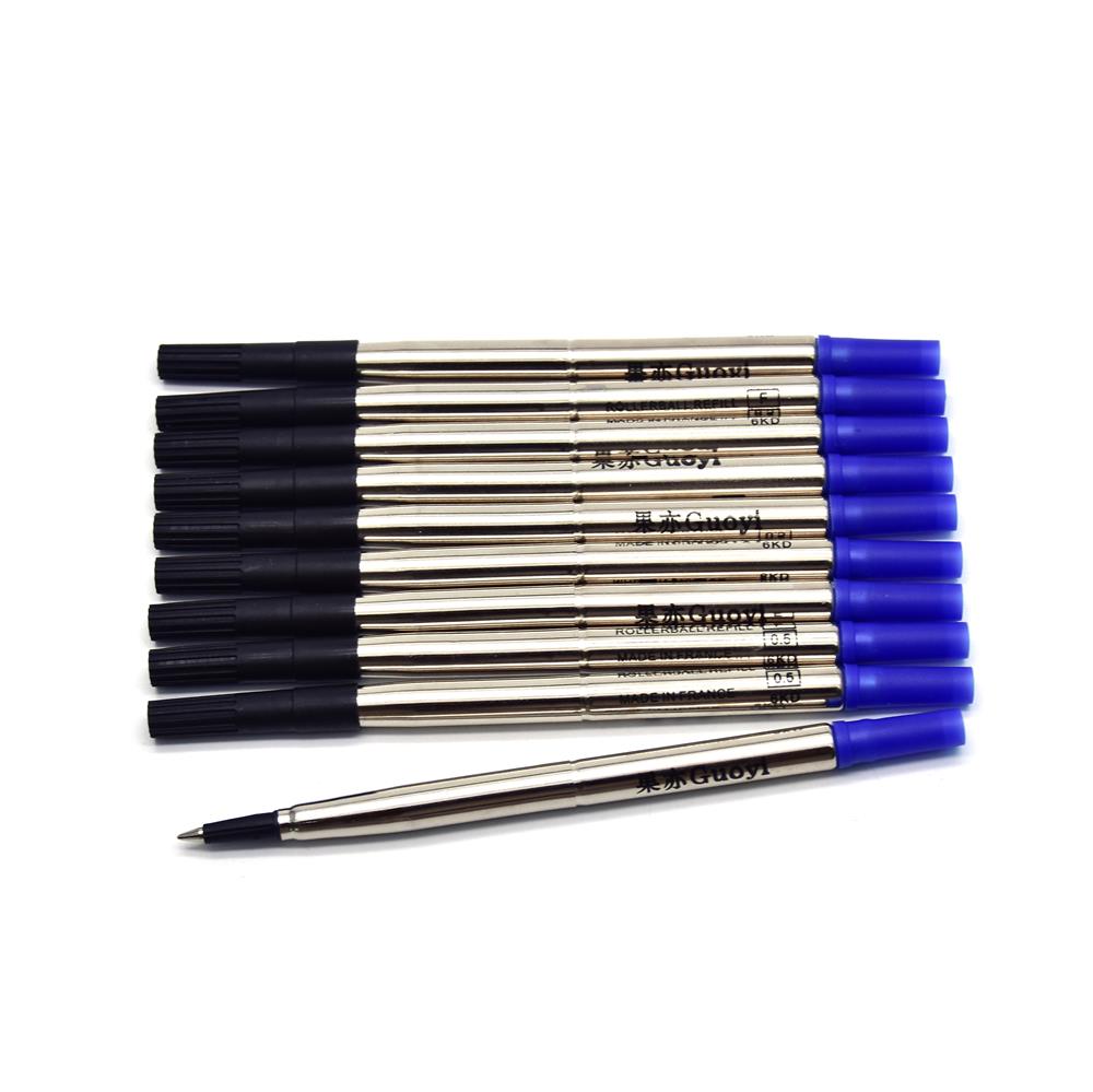 10PCS Penna A Sfera Refill JINHAO Standard Nero e Blu Inchiostro