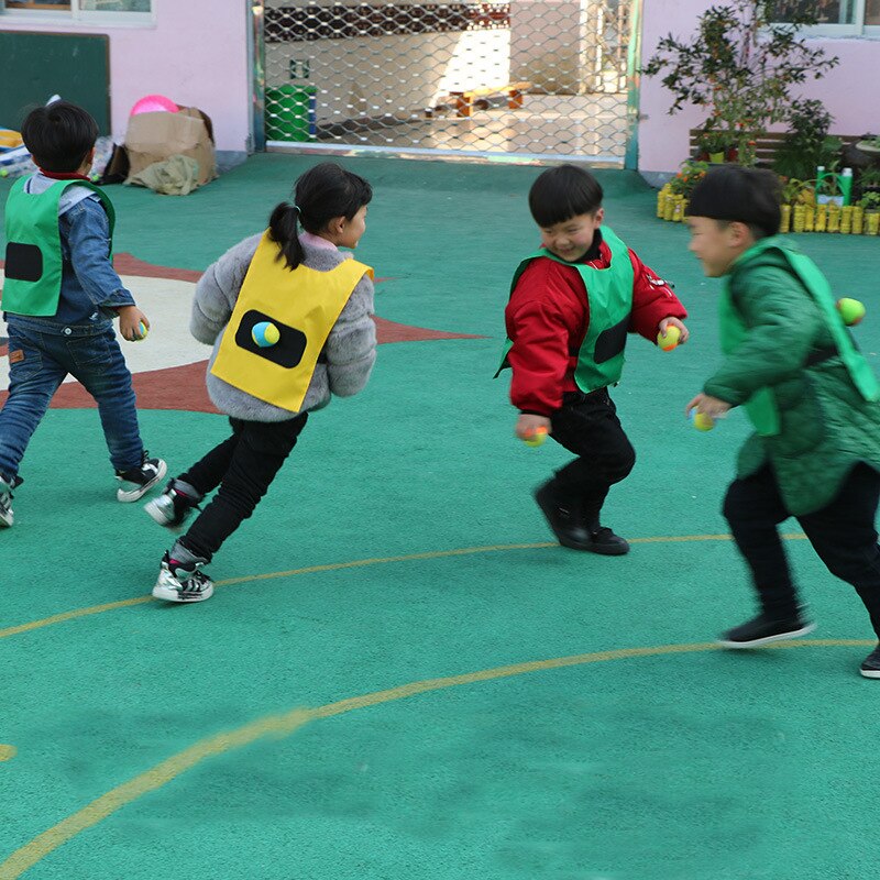 Kids School Outdoor Vangst Pull Ballen Games Activiteit Kleuterschool Apparatuur Educatief Speelgoed Sport Vest Voor Kinderen