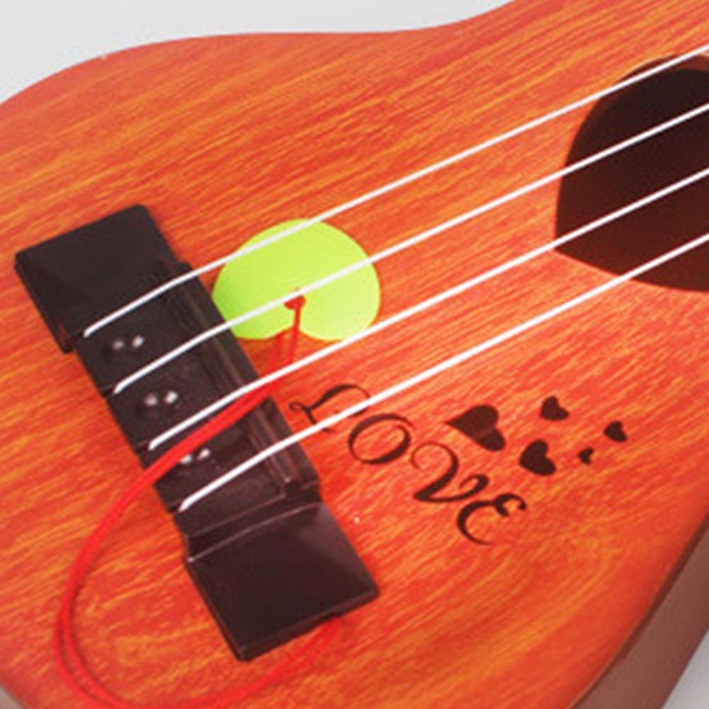 Hobbylane 4 Saiten Kinder Simulation Spielbar Ukulele Gitarre Pädagogisches Musik Instrumente Spielzeug für Anfänger