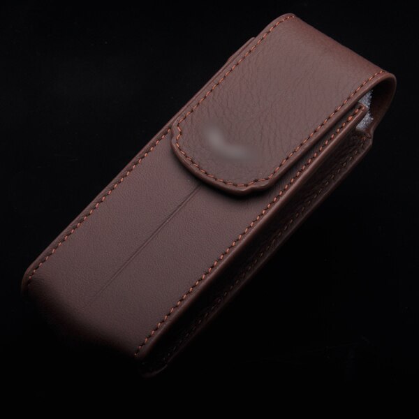 Luxe telefoon case voor vertu signature s normale huid telefoon case voor luxe VIP telefoons cover: Brown