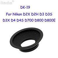DK-19 para cámara Nikon, Canon, SLR, DK-20, DK-21, DK-24, EF, EB, EG, DK-25: Negro