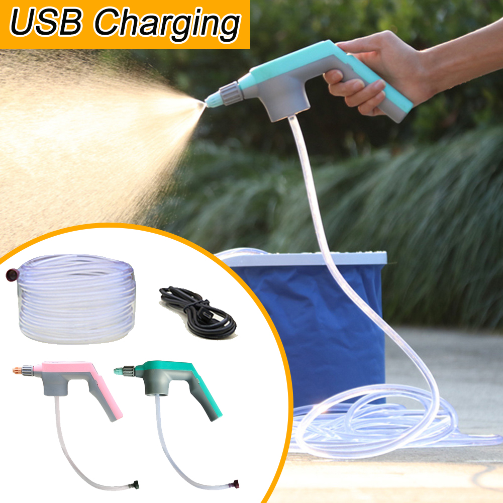 Garden Electric Water Sprayer Automatic High Pressure Air Pump Sprayer for Plants Washing Car Charging Watering Sprinkler Tool