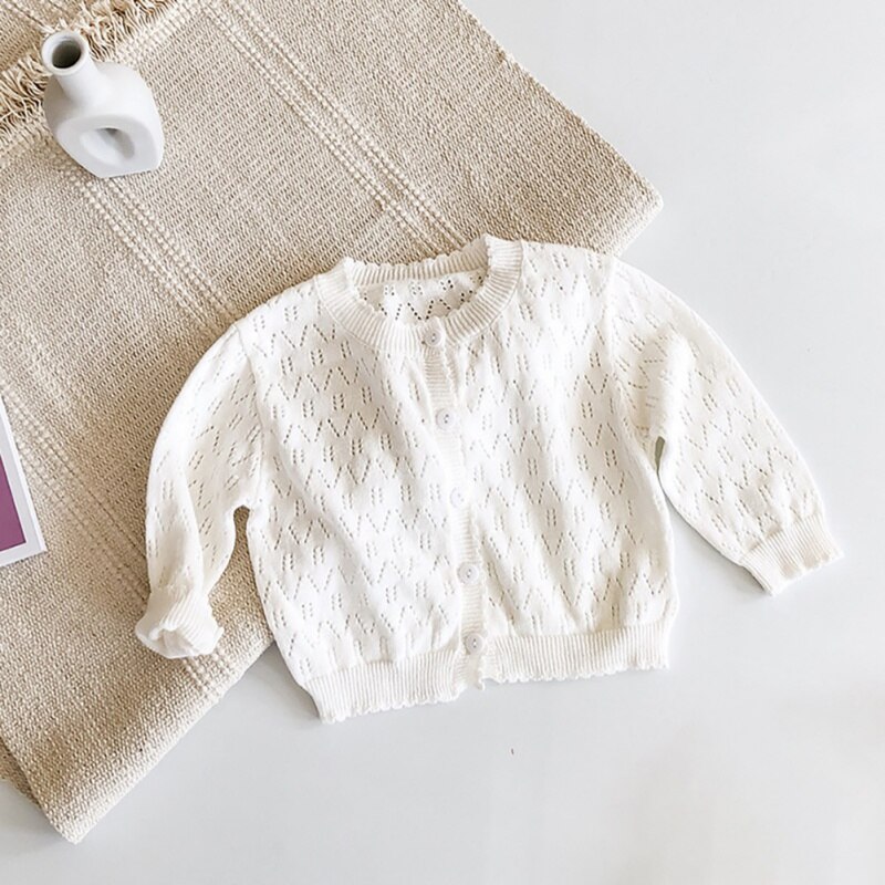 Kids Leuke Truien Herfst Baby Jongen Meisje Vest Gebreide Iackets Effen Kleur Toevallige Bovenkleding Kleding