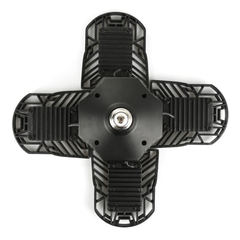 120w ledet garasjelampe industriell belysning deformerbar fireblad folding super lys 12000lm hjem pilsner verksted taklampe
