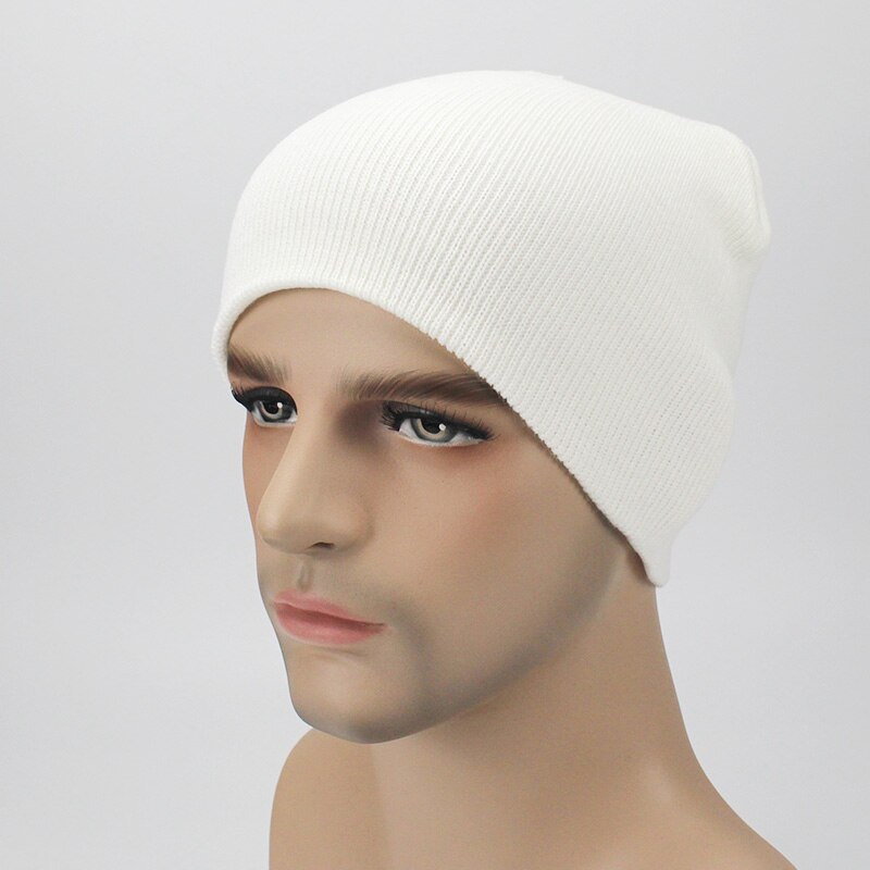 Vinter luer for kvinner menn strikket lue bein svart lue lue for jenter merke lue kvinnelige og mannlige skullies par strømpe caps