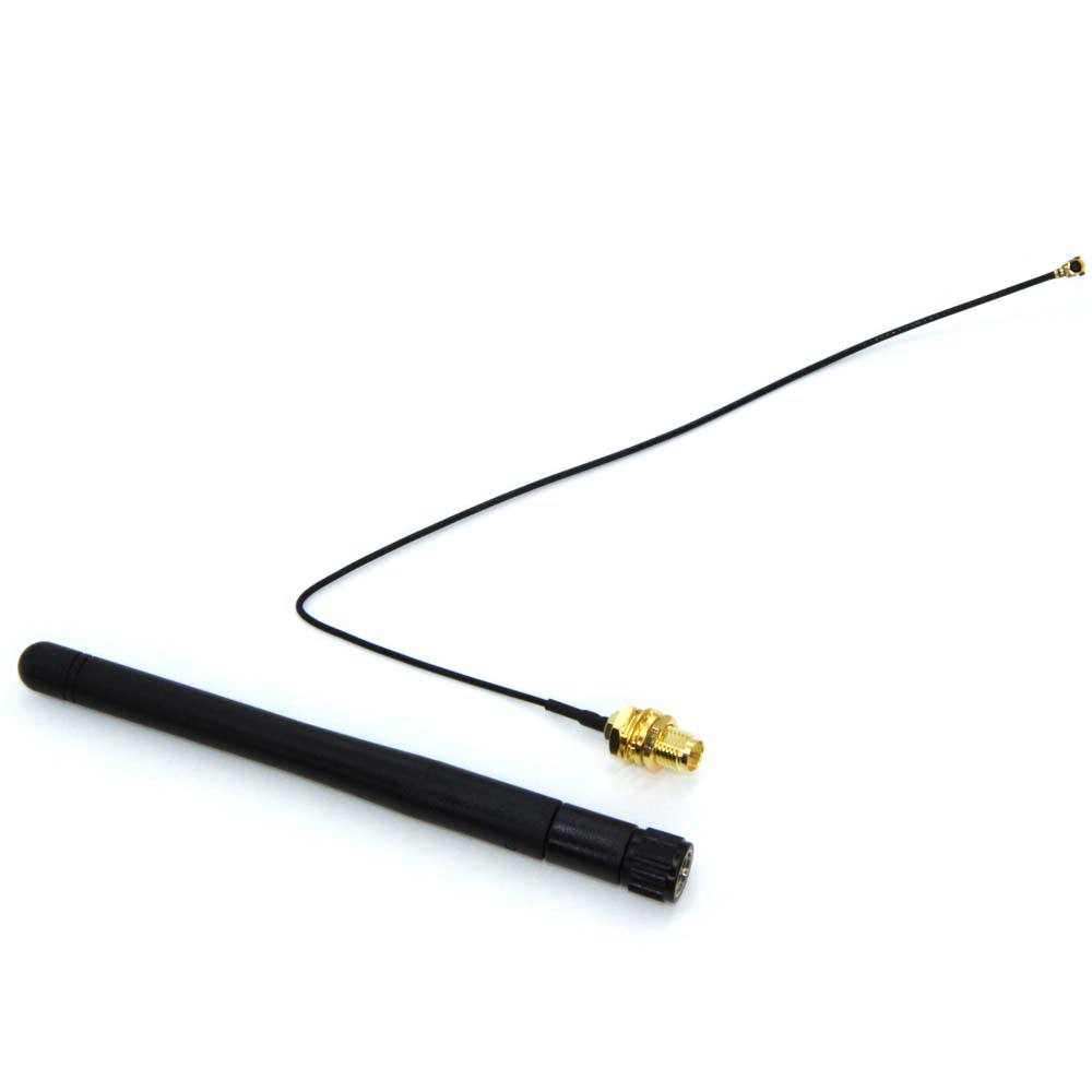 Lilygo®Ttgo 2.4G 2DBI Dual Antenne PR-SMA Vrouwelijke Pin Router Wifi Antenne 109 Mm Ipx Ipxe Verticale Goede Connector