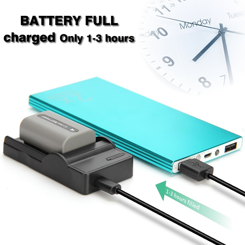 Zhenfa batteriladdare för sony dcr -hc24 dcr -hc26 dcr-dvd 205e dcr-dcd 304e dcr -hc43e dcr -hc44e dcr -hc17e dcr -hc18e