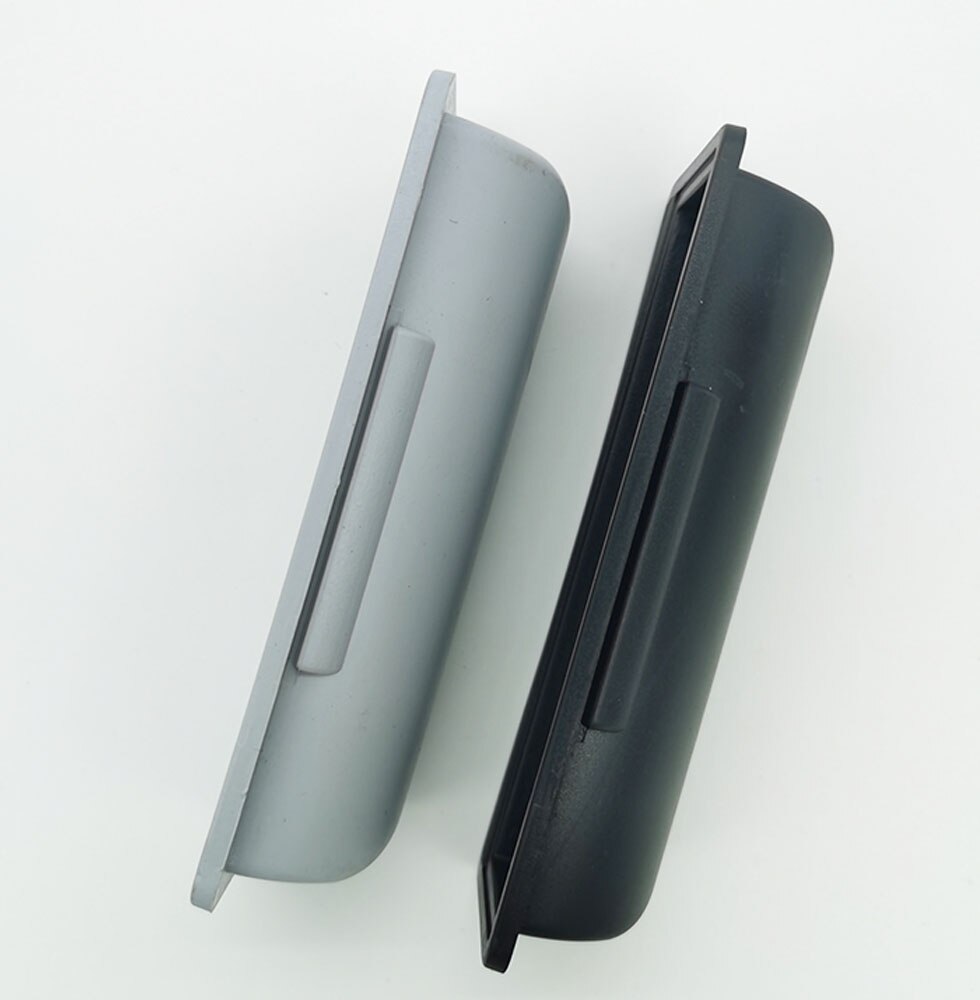 LS6250 plastic embedded concealed handle file cabinet locker clasp Iron Cabinet sliding door handle cabinet door handle