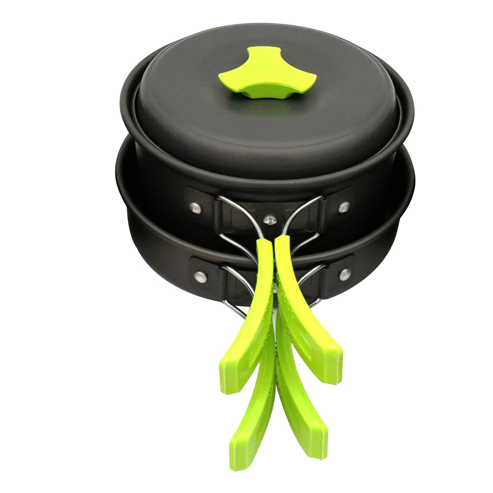 Camping Kookgerei Set Kampvuur Koken Gebruiksvoorwerpen Vouwen Kookset Draagbare Outdoor Wandelen Backpacken Pot Pan