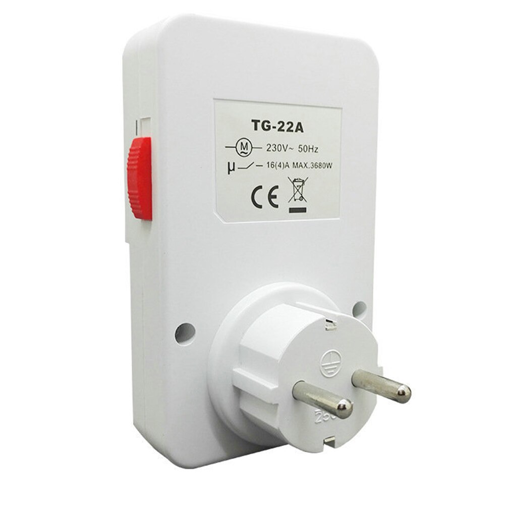 250V 24 Hour Segment Plug In Time Control Energy Saver Outlet Timer Socket Switch Electronic Programmable Kitchen Appliance
