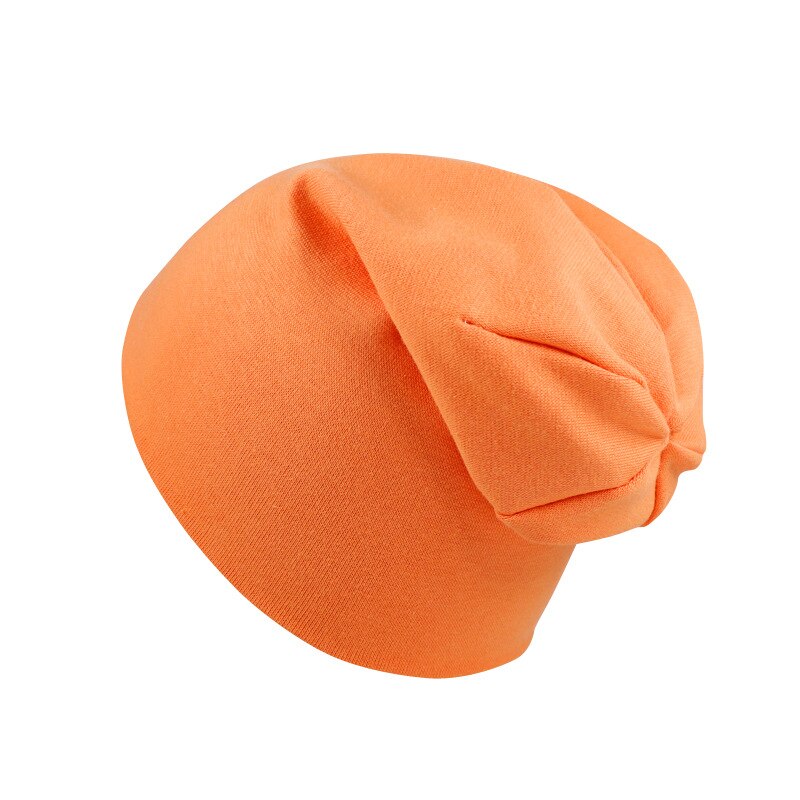 1-4Y colore misto Unisex neonato berretti per bambini berretto ragazzo ragazza bambino neonato cappello morbido in cotone cappello da sci caldo cappello invernale all&#39;aperto: Arancione