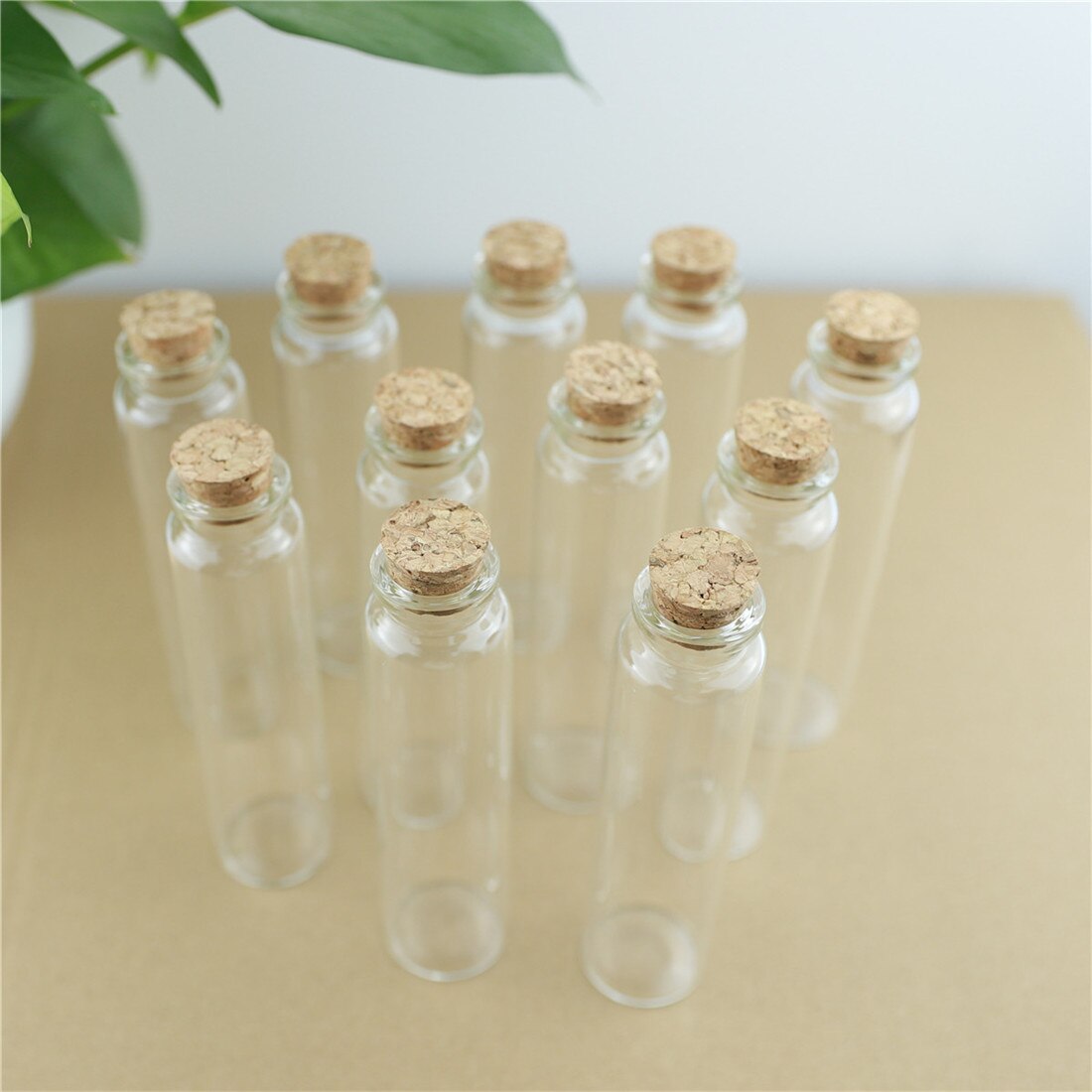 Bouchons de bouteilles en verre, 30x120mm, 60ml, 12 pièces