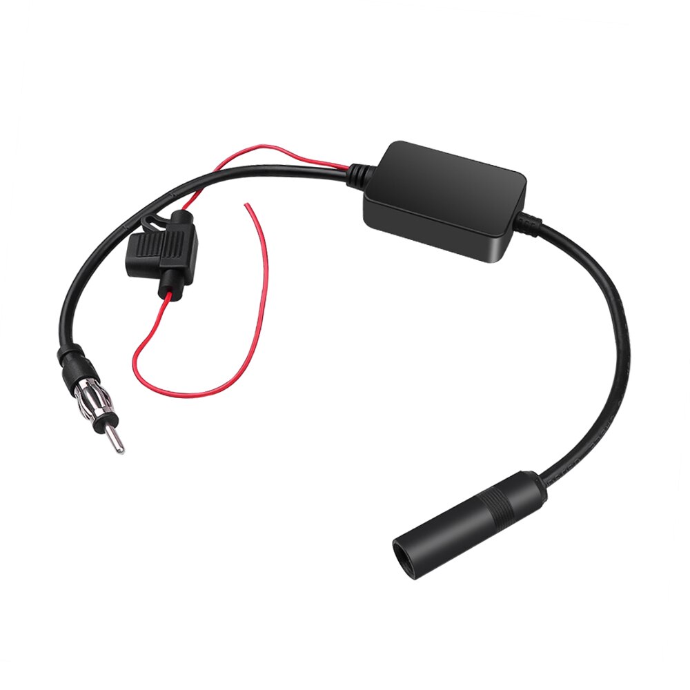 Kebidumei-amplificador de señal para coche, de 12V dispositivo Universal, para Radio FM, 88-108MHz